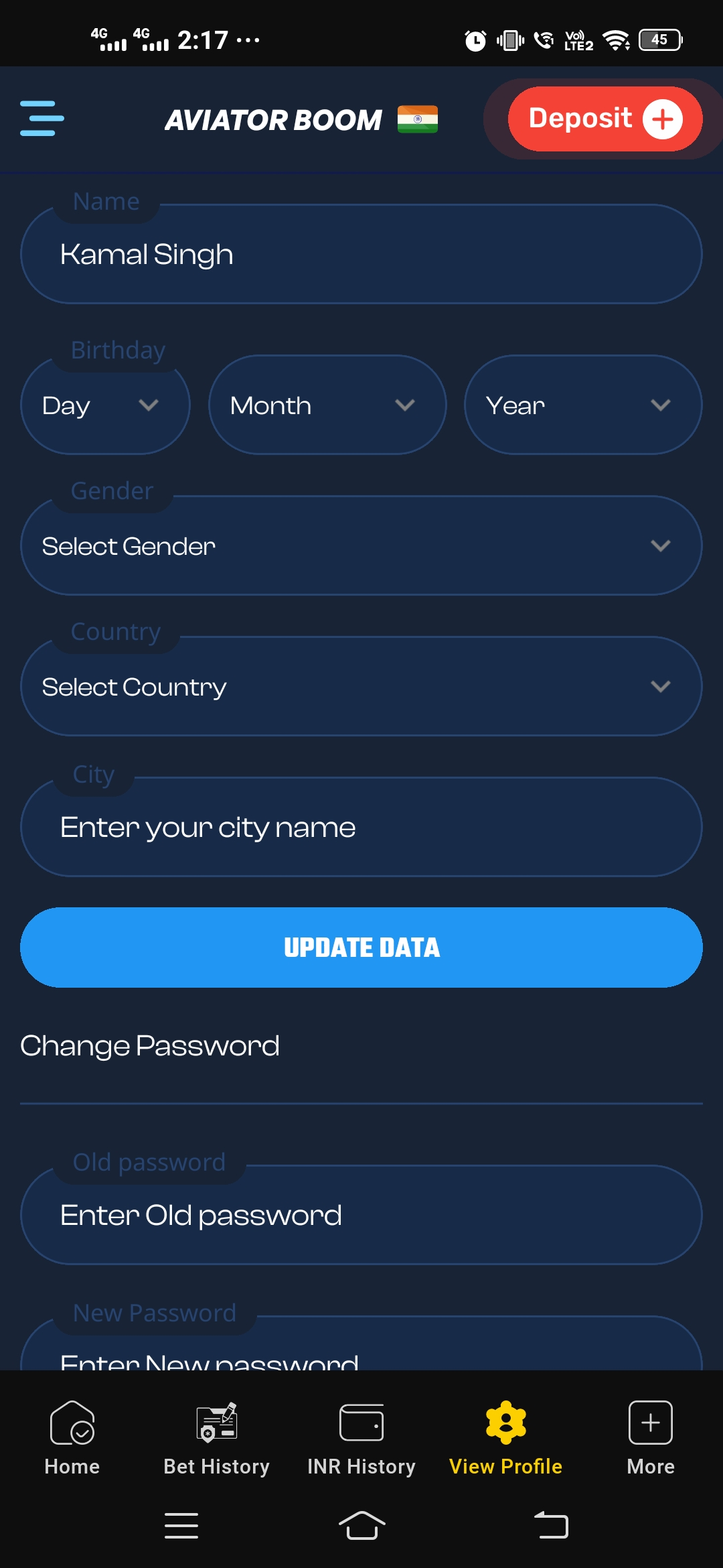 round history aviator